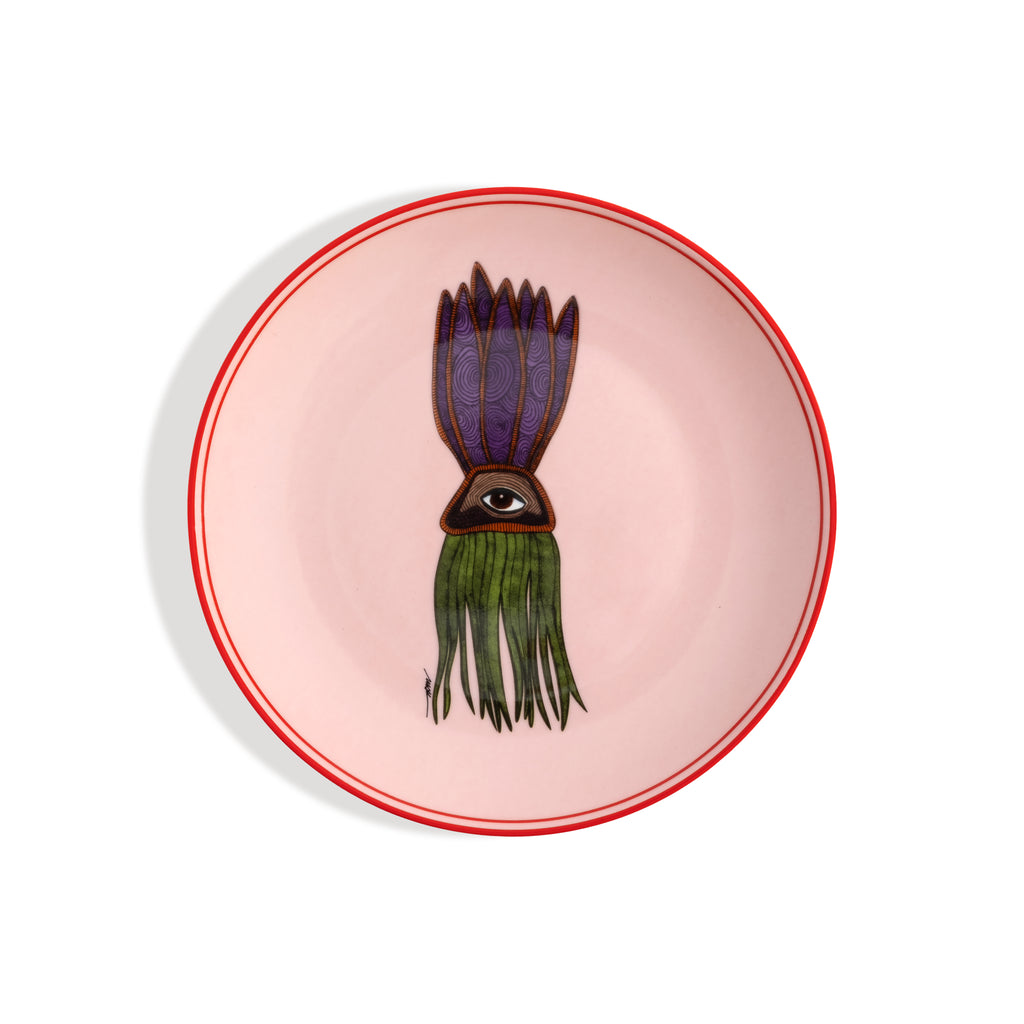 I BELIEVE IN GOOD COLLECTION DESSERT PLATE- OCTOPUS