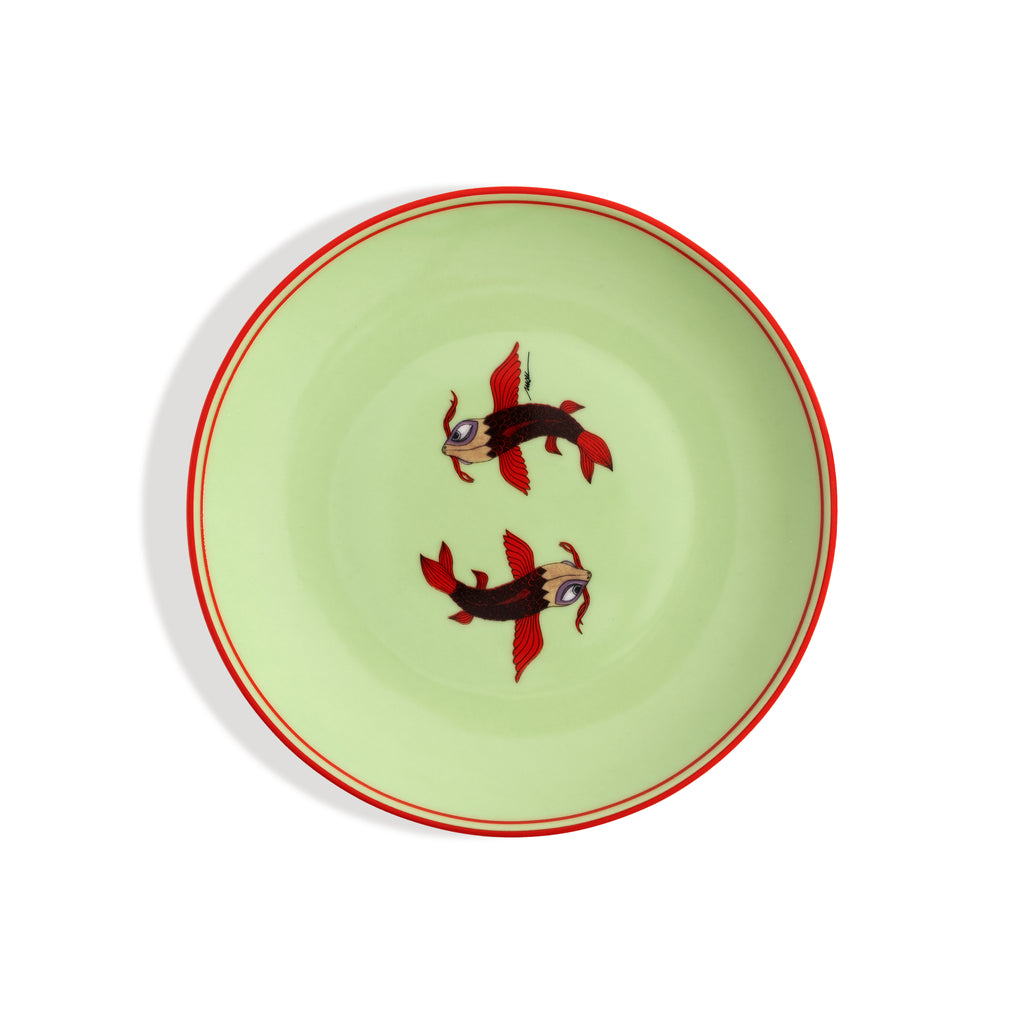 I BELIEVE IN. GOOD COLLECTION DESEERT PLATE- FISH