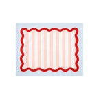 RAINBOW PLACEMAT SET OF 4, DOUBLE SIDED