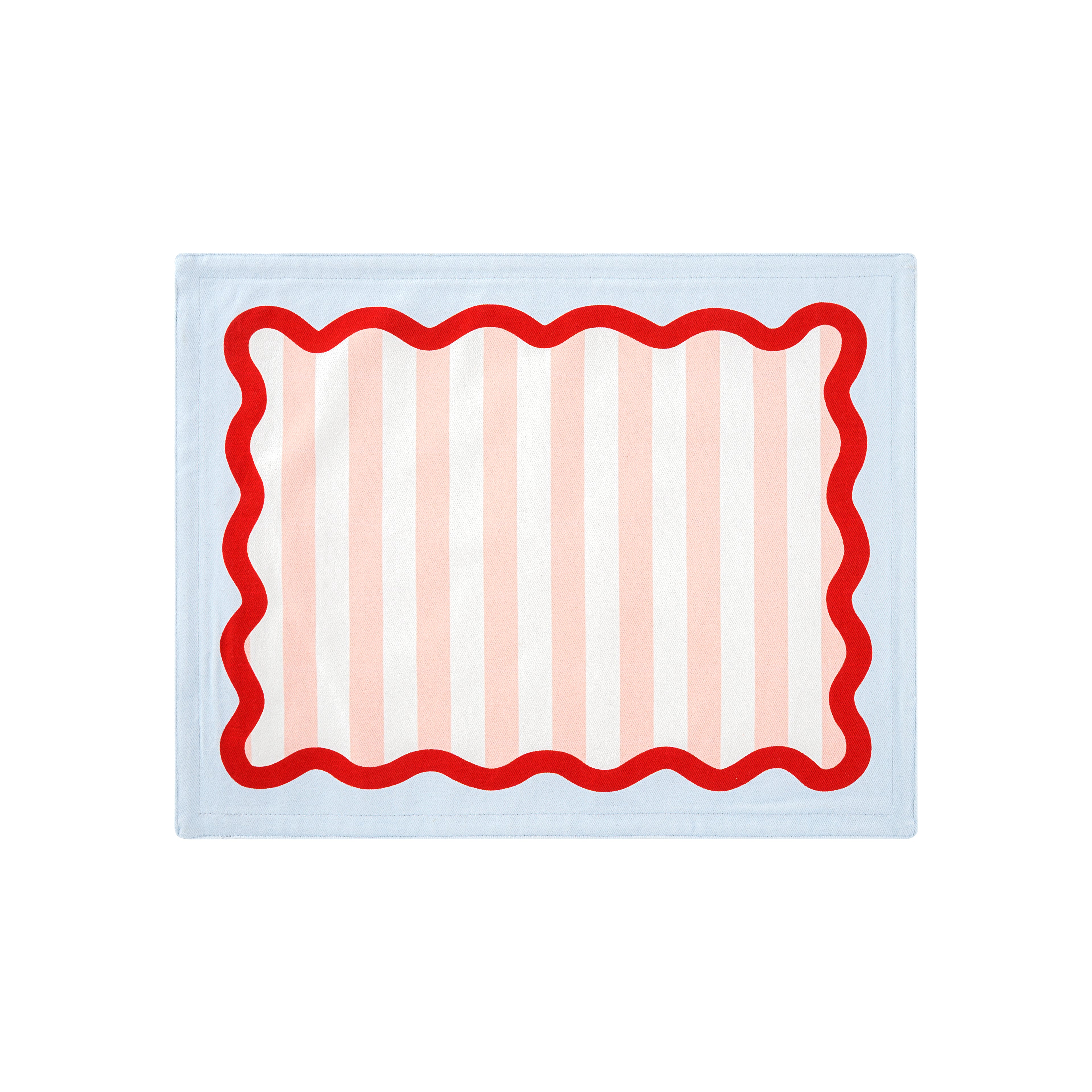 RAINBOW PLACEMAT SET OF 4, DOUBLE SIDED