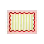 RAINBOW PALCEMAT SET OF 4,DOUBLE SIDED