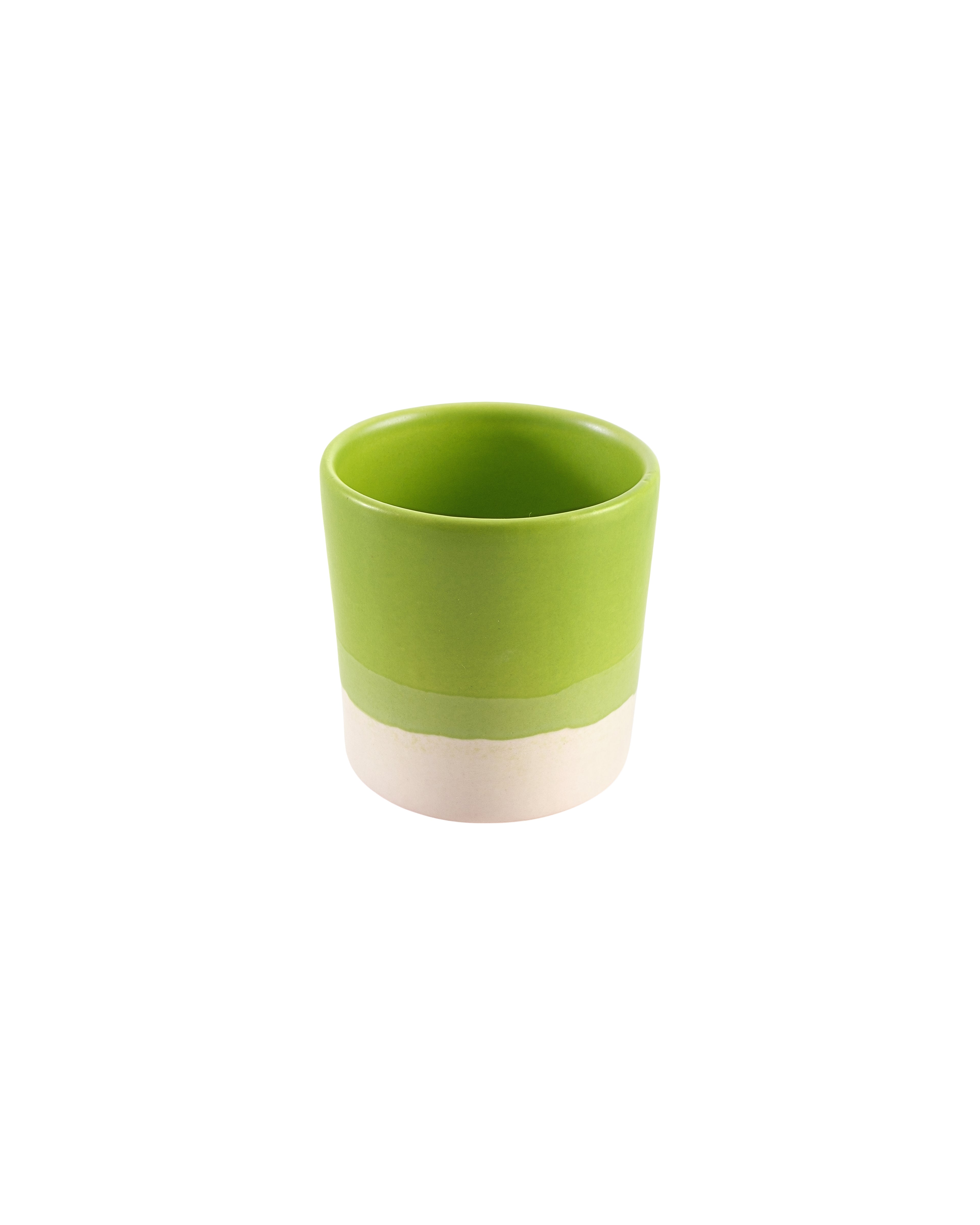 raınbow collectıon moon coffee cup - lime