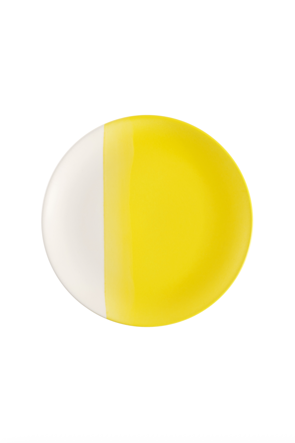 Rainbow collectıon moon dinner plate - solar