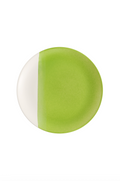 Rainbow collectıon moon dinner plate - lime