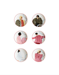 HER/ PLATE SET OF 6