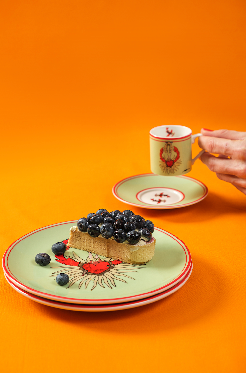 I believe in good collectıon Espresso Set - Crab