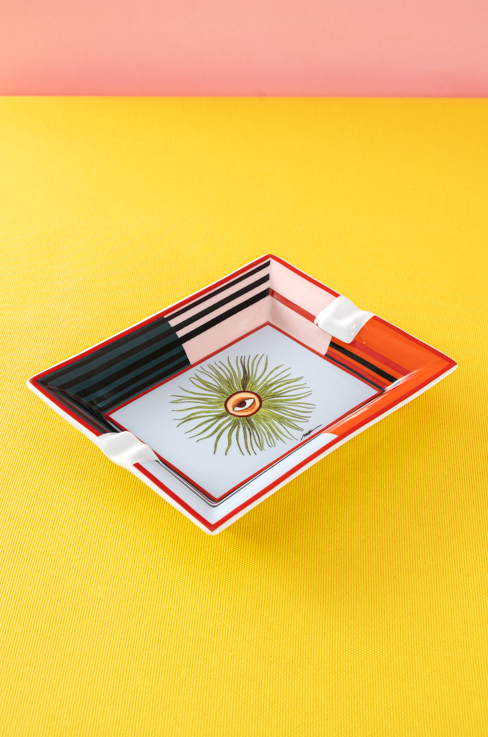 I believe in good collectıon eye Ashtray and Candle Gift Box