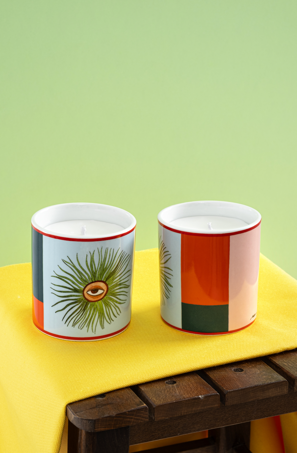 I believe in good collectıon eye Ashtray and Candle Gift Box