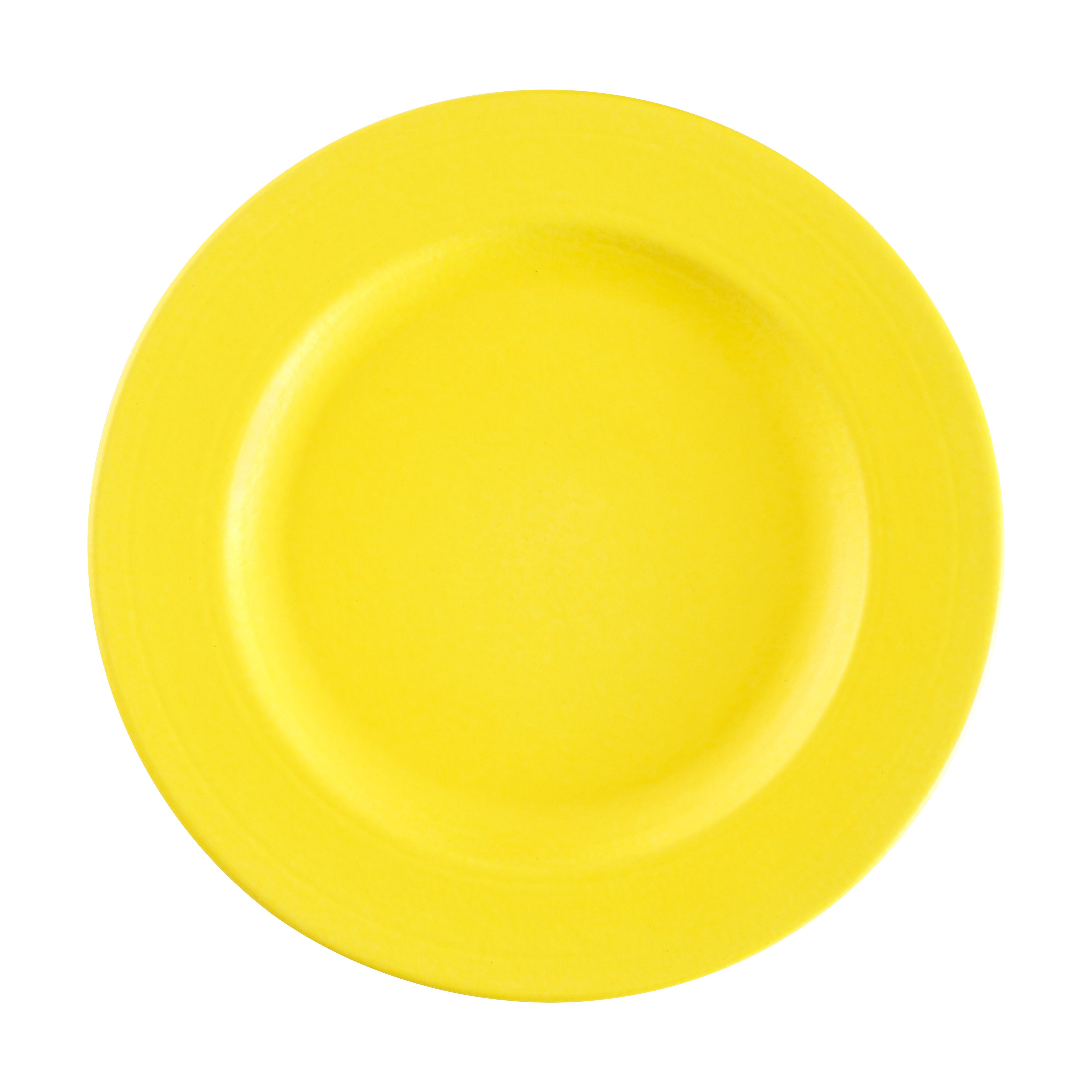 Raınbow collectıon dinner plate - solar