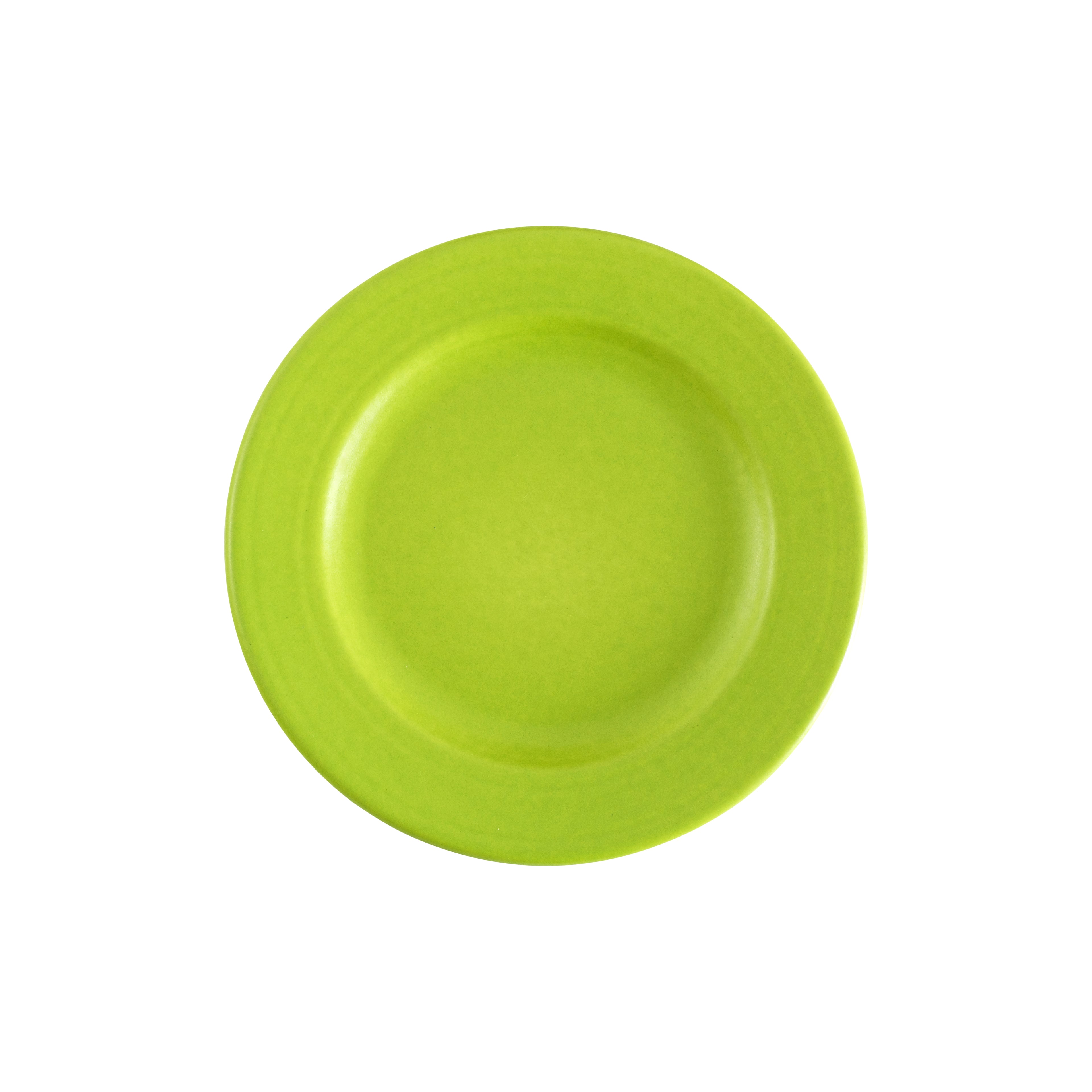 Rainbow Collectıon  Appetizer Plate - lime
