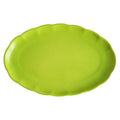 Raınbow collectıon cloud servıce platter - lime L