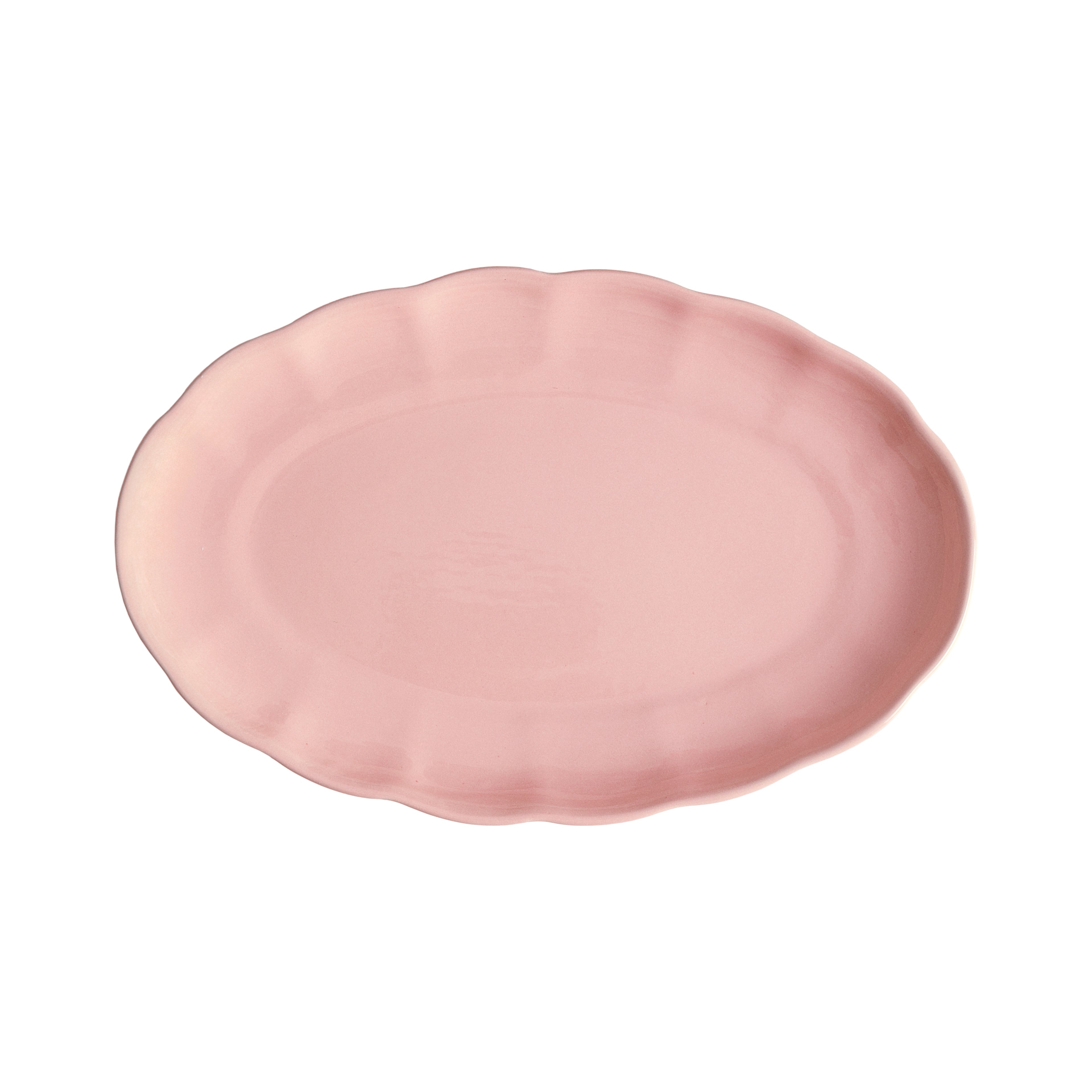 RAINBOW COLLECTION CLOUD SERVICE PLATTER -PINK S