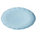 RAINBOW COLLECTION CLOUD SERVING PLATTER - BLUE L