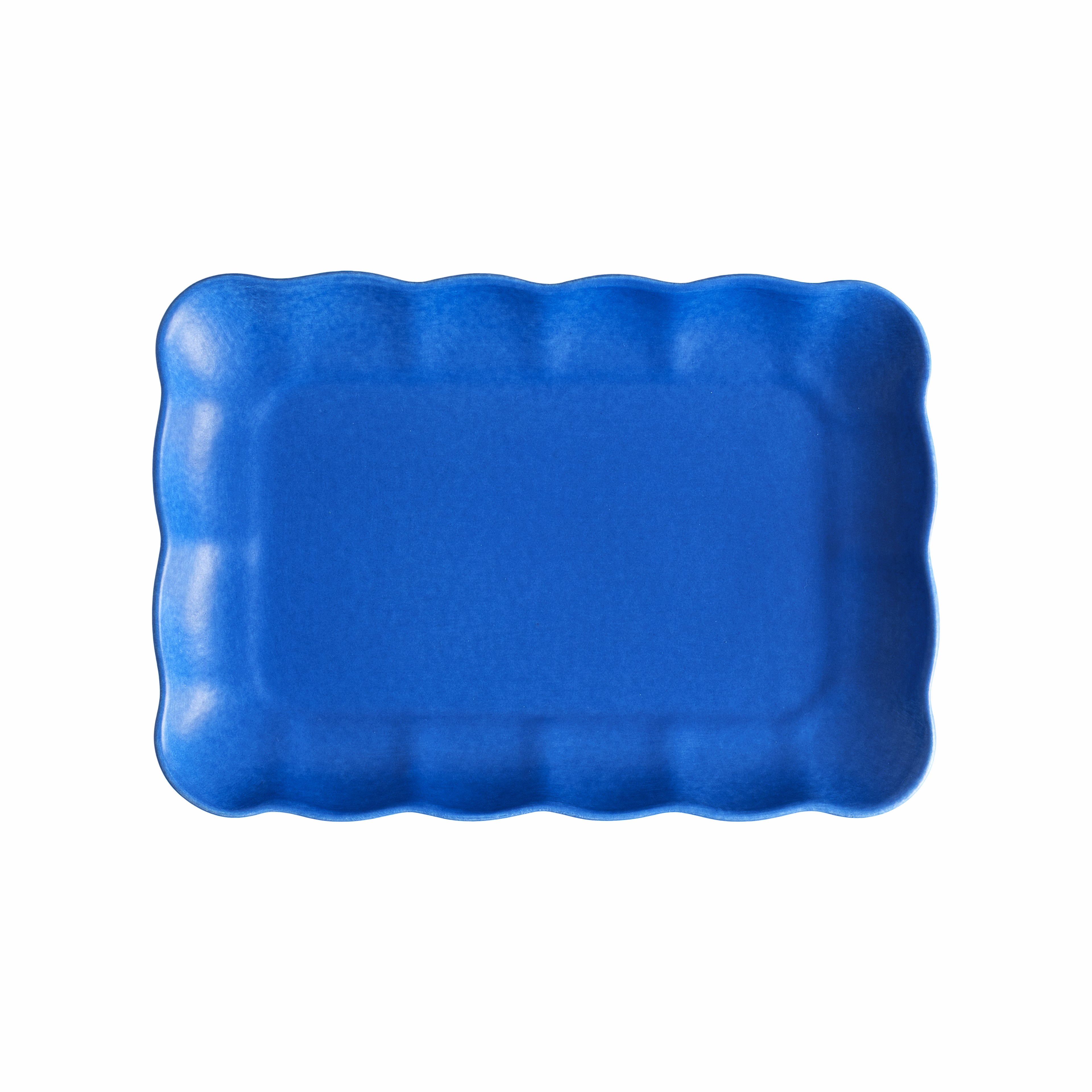 Raınbow collectıon serving tray - cobalt