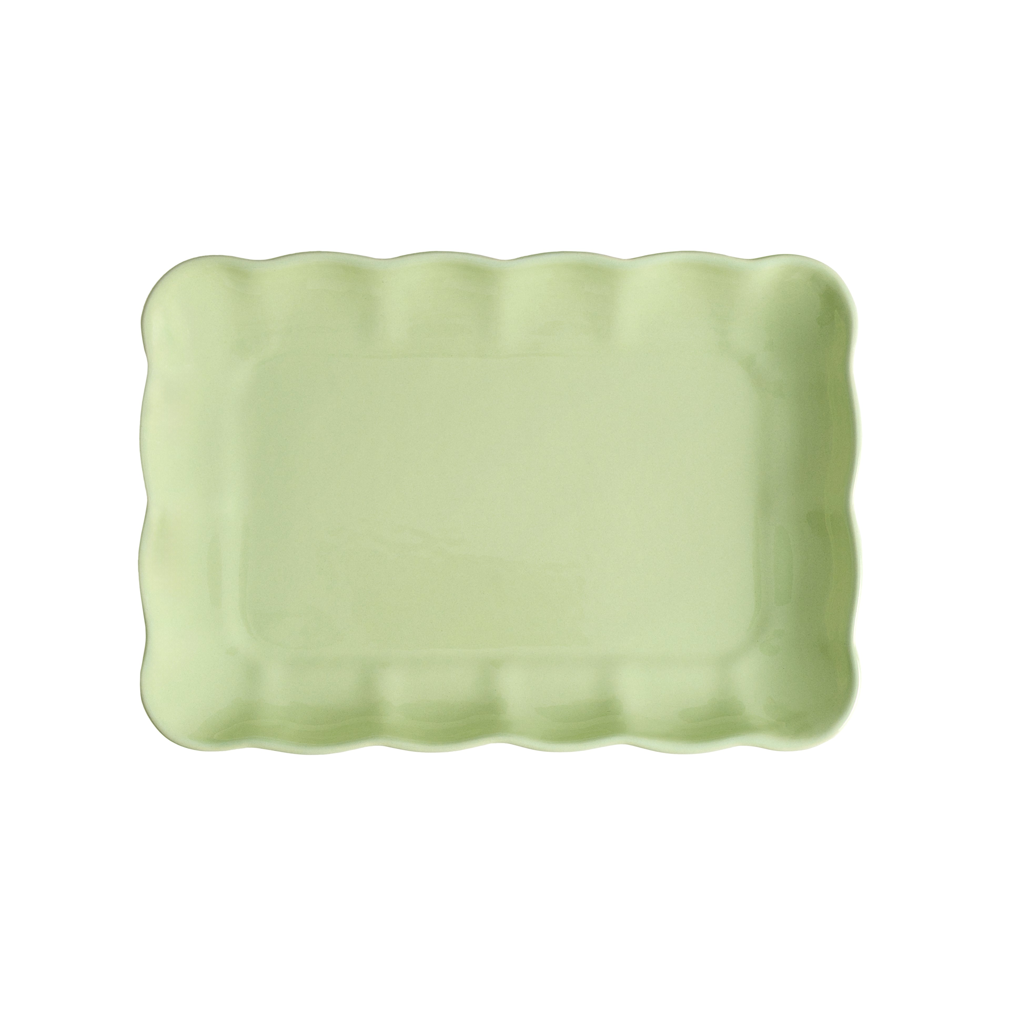 RAINBOW COLLECTION SERVING TRAY - GREEN
