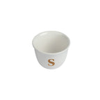 MONOGRAM ESPRESSO CUPS