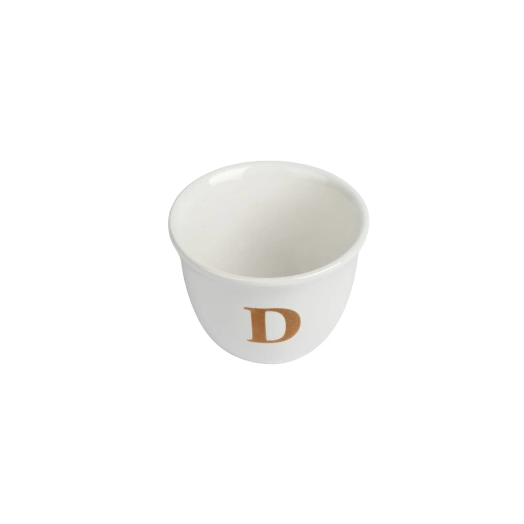 MONOGRAM ESPRESSO CUPS