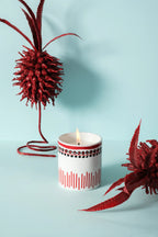 Holiday Collection Porcelain Candle Ashtray Set / Gift Box Included