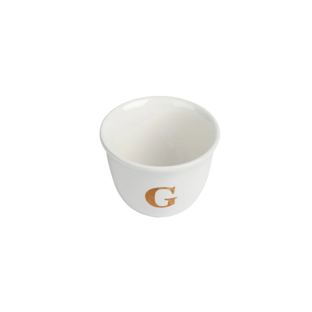 MONOGRAM ESPRESSO CUPS
