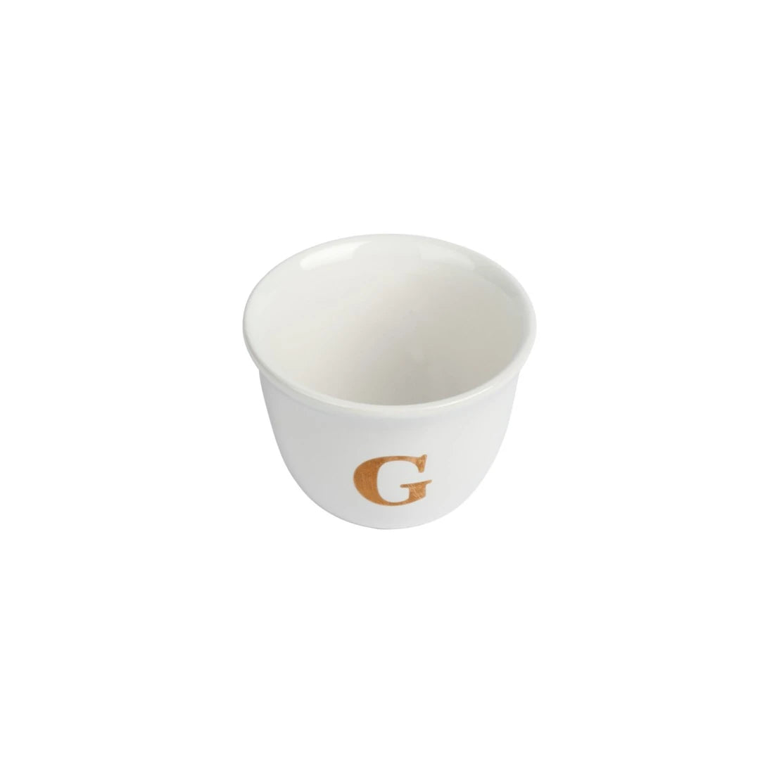 MONOGRAM ESPRESSO CUPS