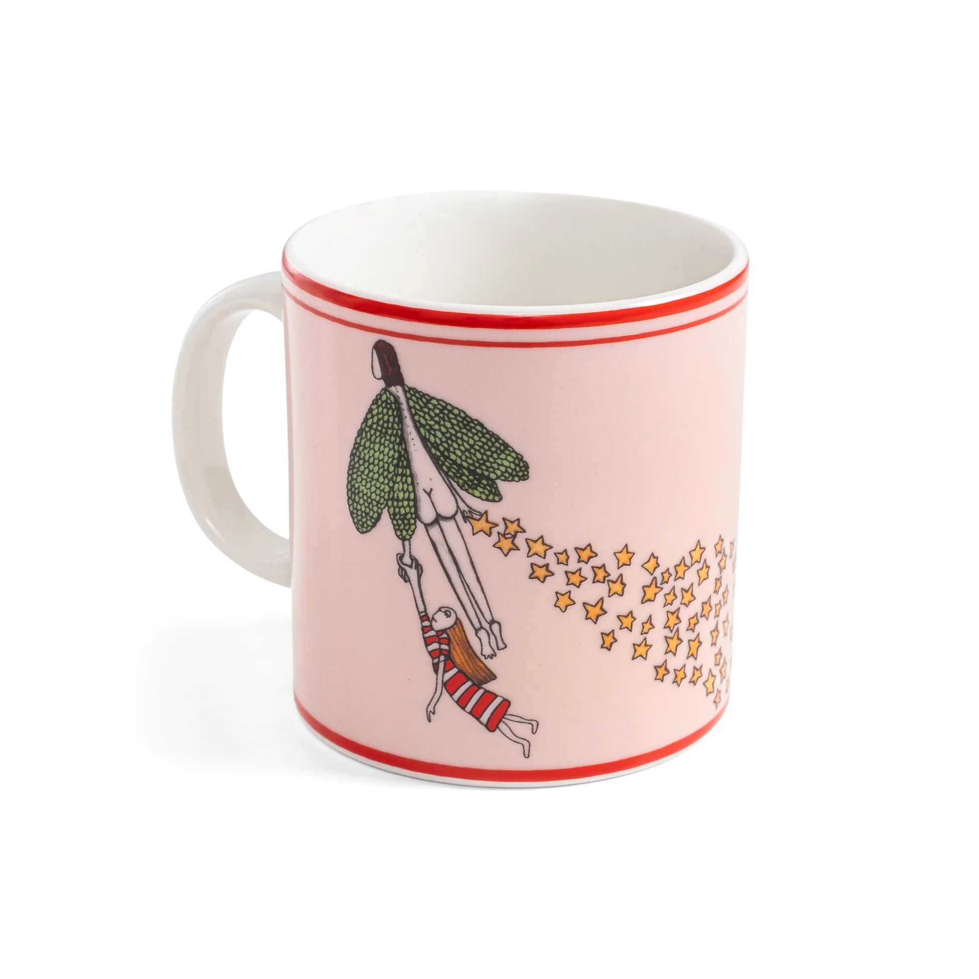 I believe in good collectıon mug starry girl  - Pink