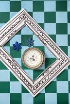 HOLIDAY COLLECTION DESSERT PLATE, GREEN