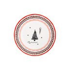 Holiday Collection  Dinner Set, 12pcs Red