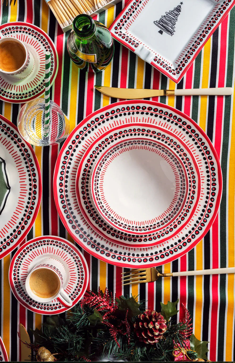 Holiday Collection Porcelain Serving Plate