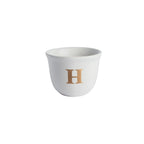 MONOGRAM ESPRESSO CUPS