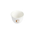 MONOGRAM ESPRESSO CUPS