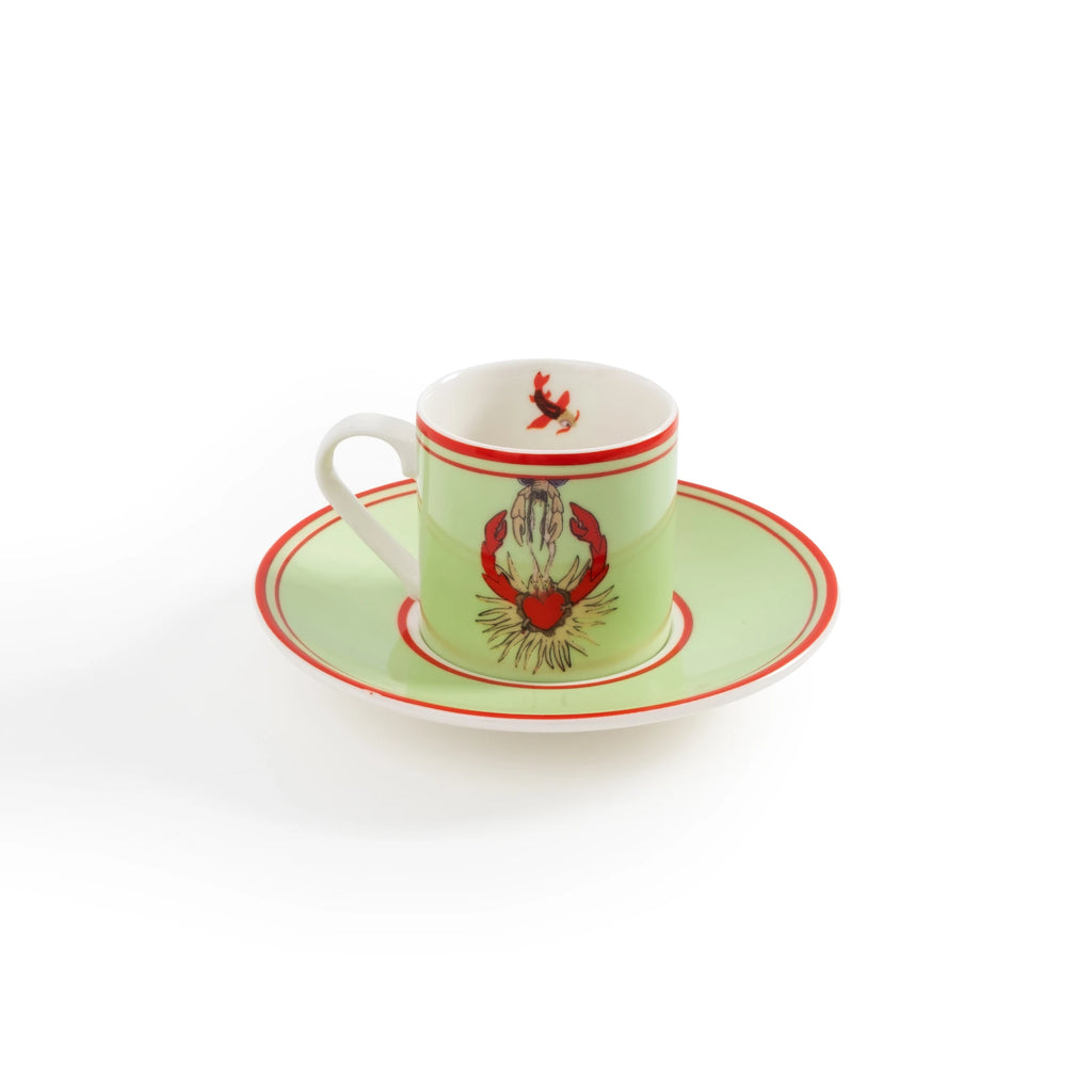 I believe in good collectıon Espresso Set - Crab