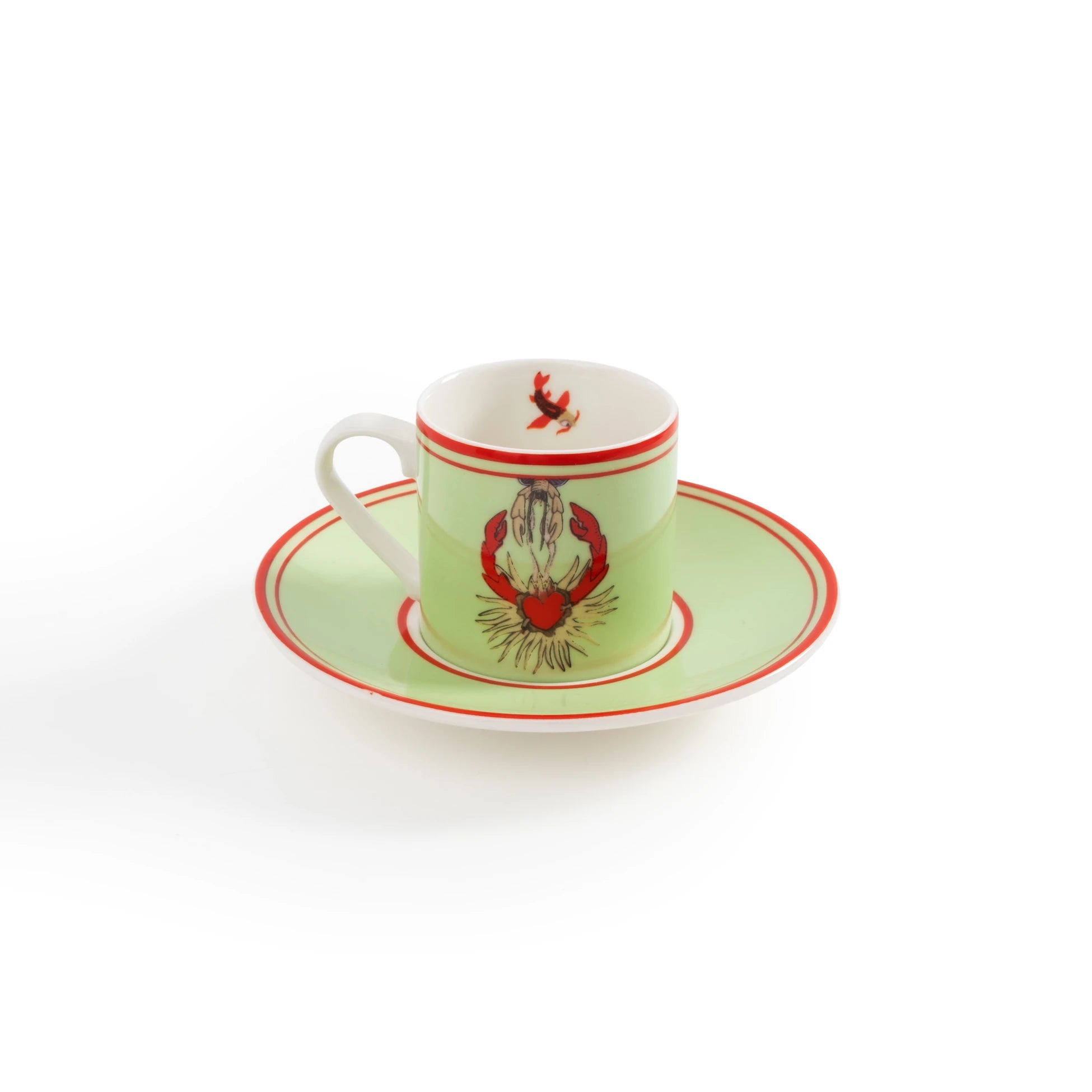 I believe in good collectıon crab espresso  set of 2 / gift box