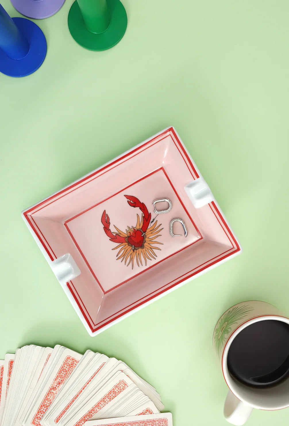I believe in good collectıon  Ashtray crab