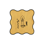 Holiday Collection Coaster Set of 4