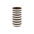 White Striped Vase No. 1
