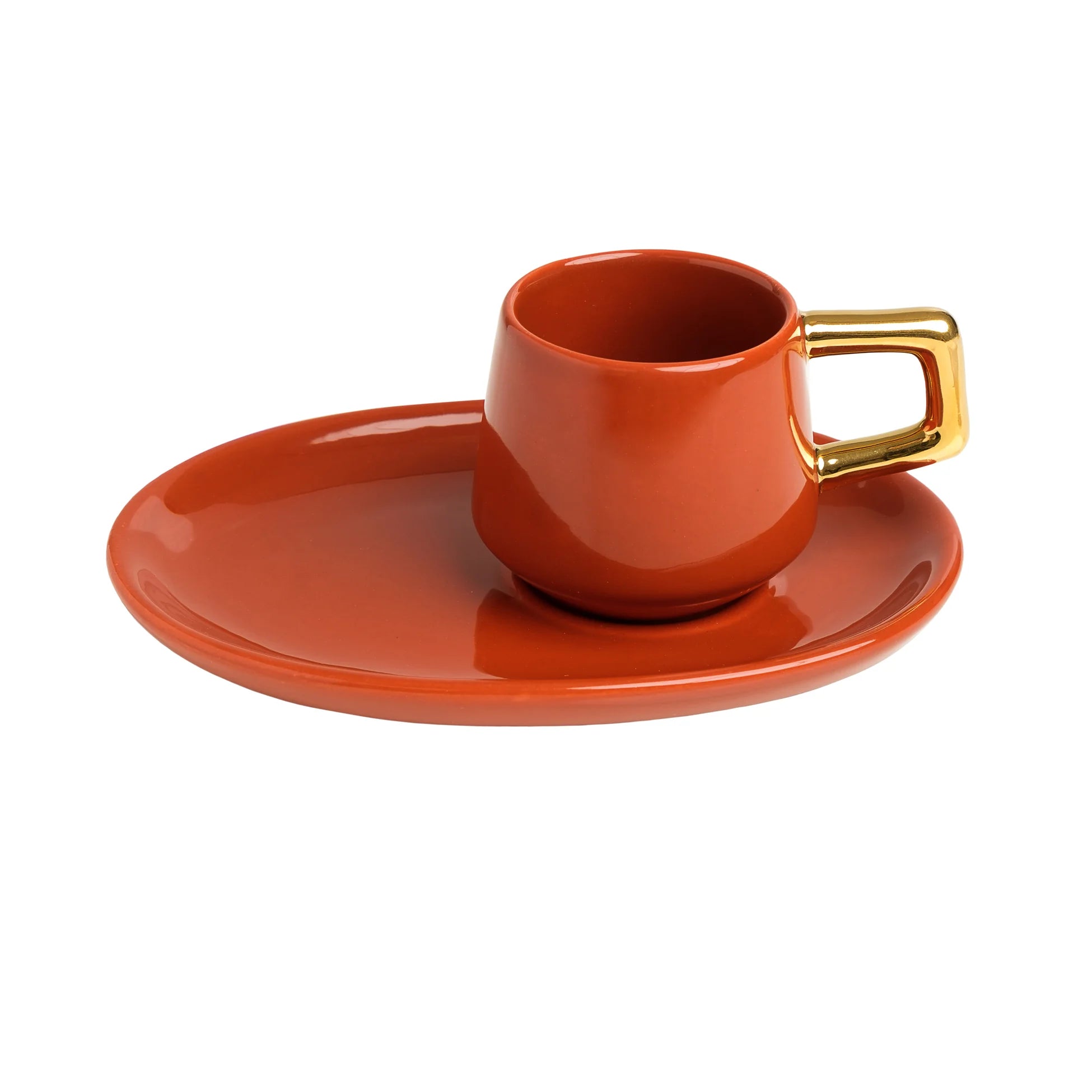 Opia Cup Set, Tile-Gold