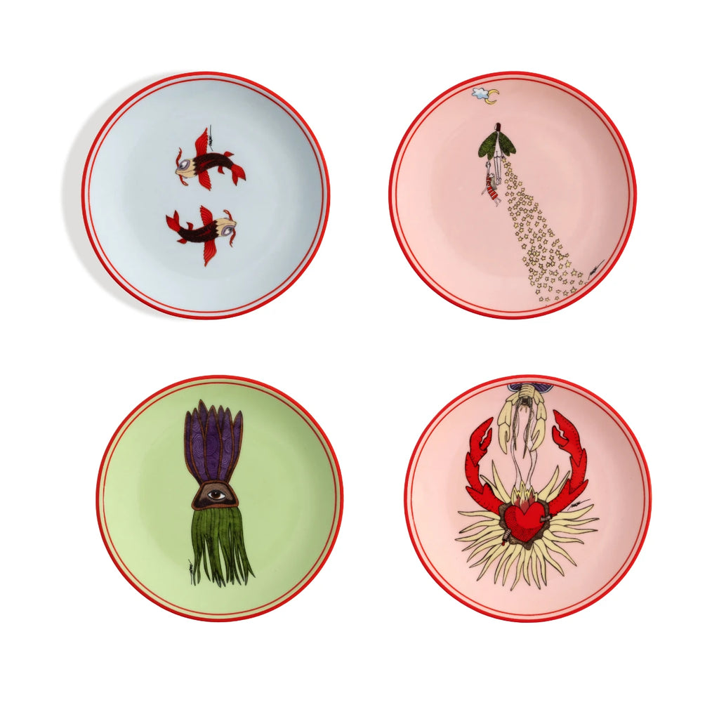 I believe in good Collectıon Appetizer Plate set of 4