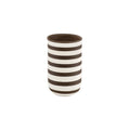 White Striped Vase No. 2