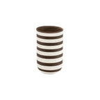 White Striped Vase No. 2