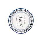 Holiday Collection Porcelain Dessert Plate Set