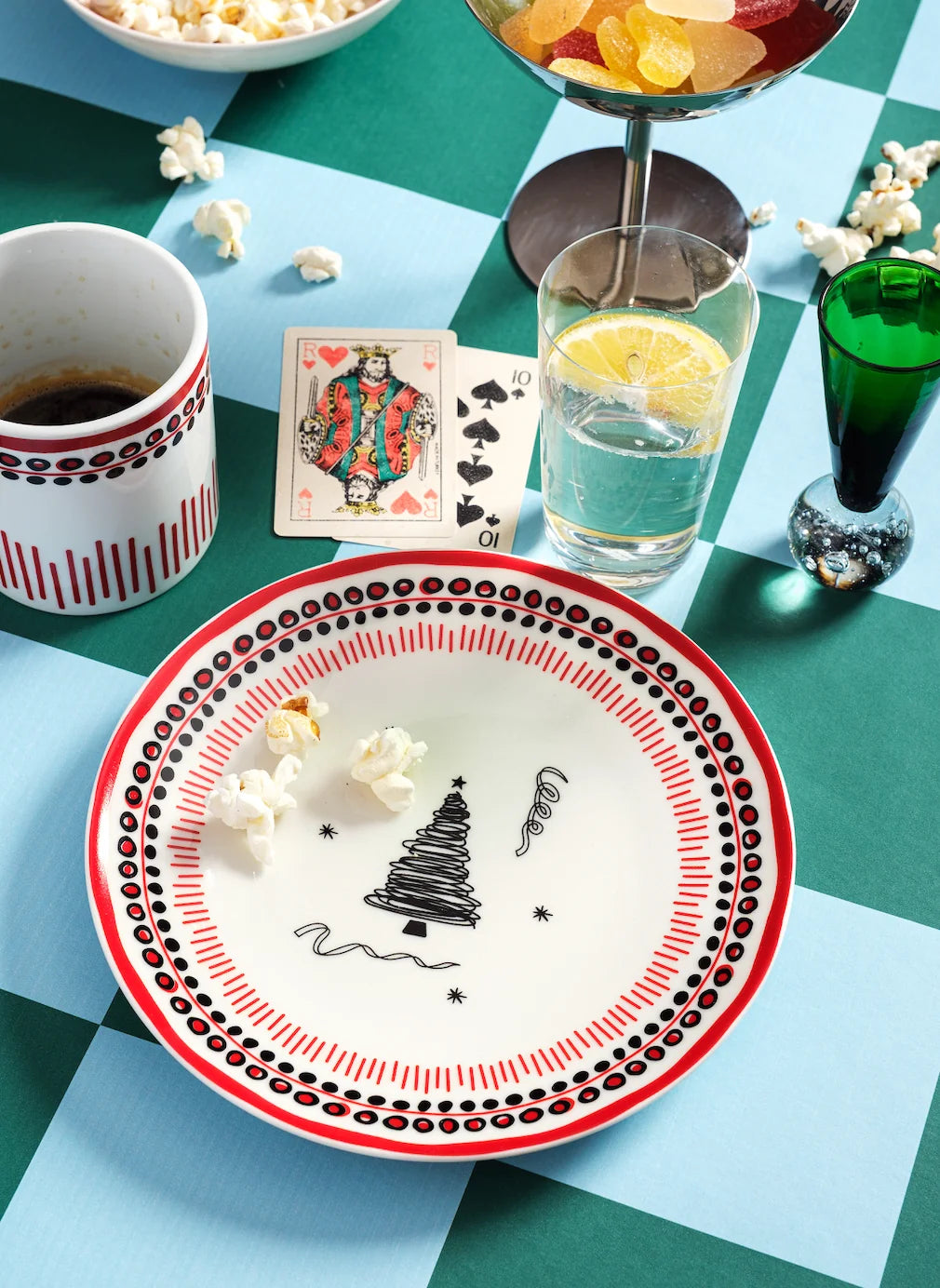 Holiday Collection Porcelain Dessert Plate