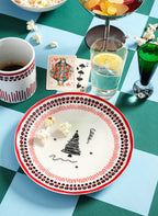 Holiday Collection Porcelain Dessert Plate