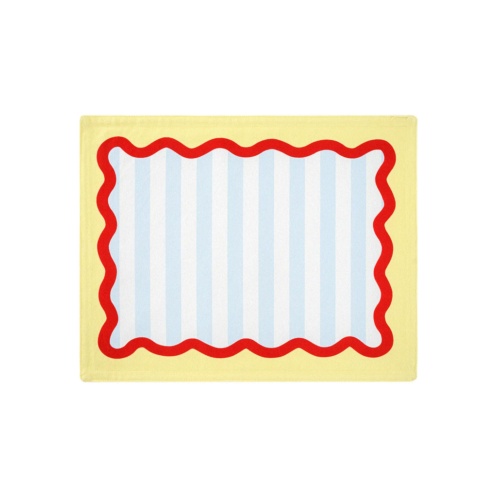 Rainbow Placemat Set of 4, Double-Sided
