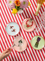 I believe in good collectıon Appetizer Plate -Crab