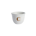 MONOGRAM ESPRESSO CUPS