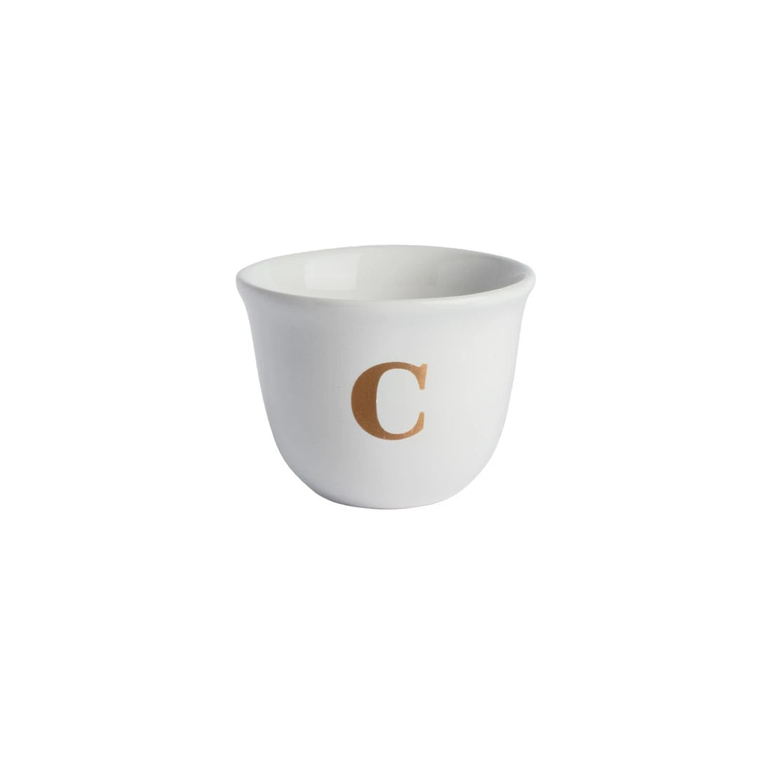 MONOGRAM ESPRESSO CUPS