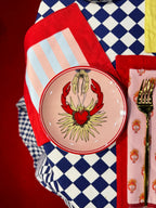 I believe in good collectıon Appetizer Plate -Crab