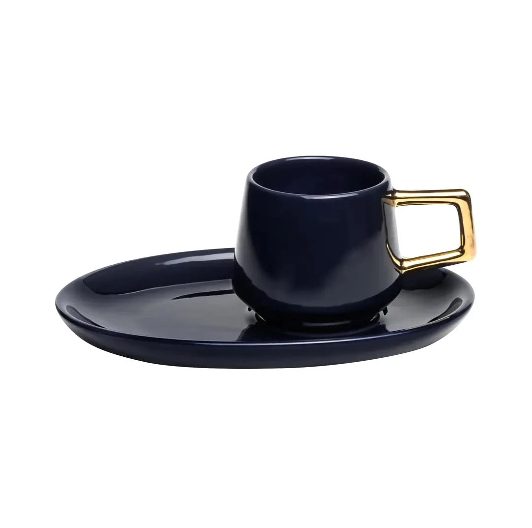Opia Cup Set - Navy Gold