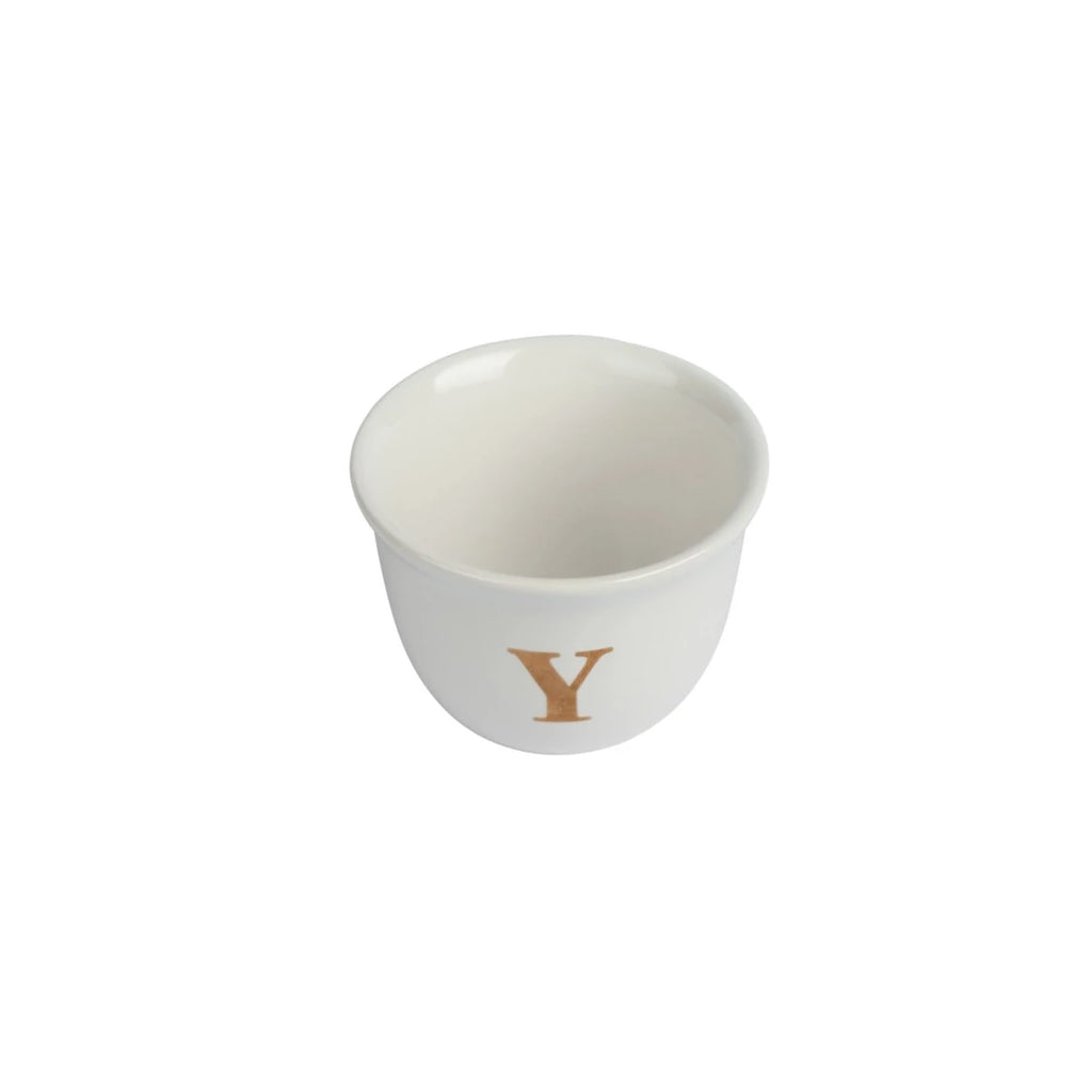MONOGRAM ESPRESSO CUPS