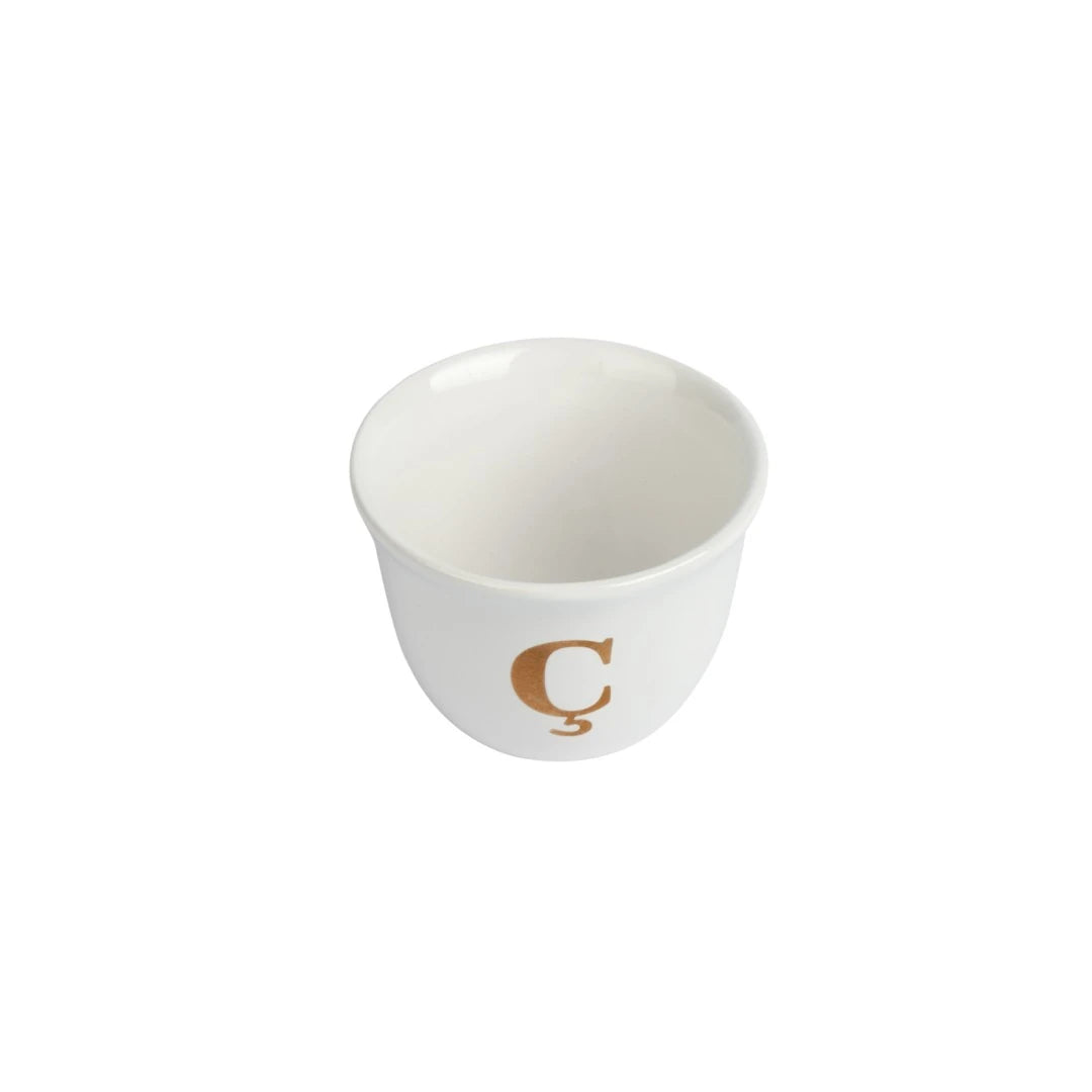 MONOGRAM ESPRESSO CUPS